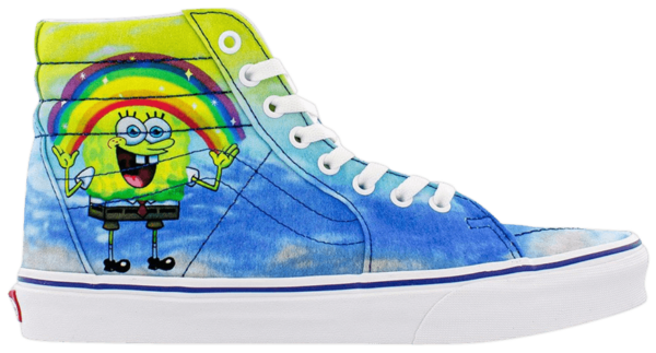 Giày Vans SpongeBob SquarePants x Sk8-Hi 38 DX 'Imaginaaation' VN0A32QGZAW