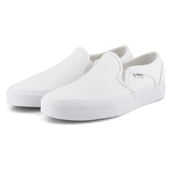Giày Vans ASHER CHECKER Slip On 'White' VN000VOSW51 - Ảnh 4