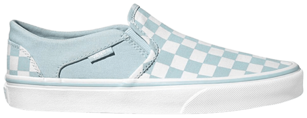 Giày Vans Asher 'Checkerboard Baby Blue' VN0A32QMROI
