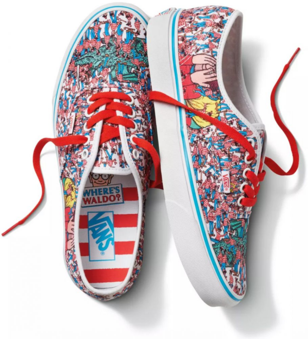 Giày Vans Where's Waldo? x Authentic 'Land of Waldos' VN0A348A3RZ - Ảnh 5