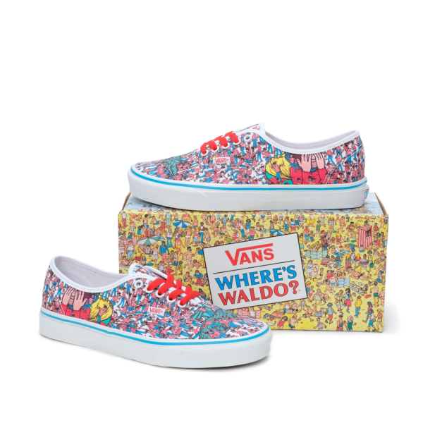 Giày Vans Where's Waldo? x Authentic 'Land of Waldos' VN0A348A3RZ - Ảnh 6