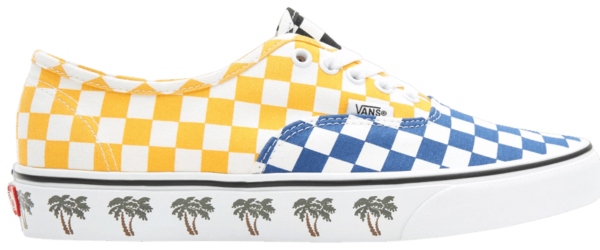 Giày Vans Authentic 'Sidewall Palm Tree Checkerboard' VN0A348A40P