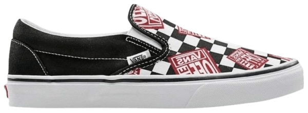 Giày Vans Classic Slip-On 'Off The Wall Check' VN0A38F7RO2