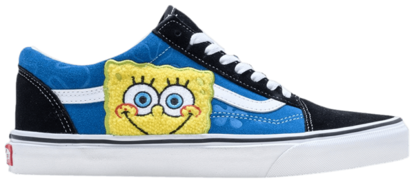 Giày Vans SpongeBob SquarePants x Old Skool 'Smile Patch' VN0A38G19XD