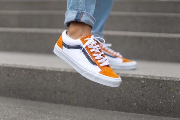 Giày Vans Style 36 Retro Sport 'Apricot Buff' VN0A3DZ3WZ5 - Ảnh 3