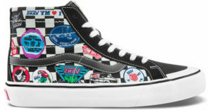 Giày Vans Sk8-Hi Black White Outlet VN0A3MV13P0