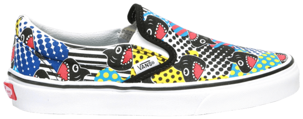 Giay Vans Classic Slip-On 'Shark Week' VN0A4BV3V9D