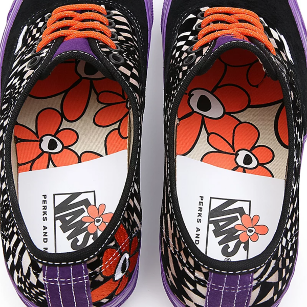 Giày Vans x Perks and Mini UA OG Authentic LX 'Black' VN0A4BV930X - Ảnh 4