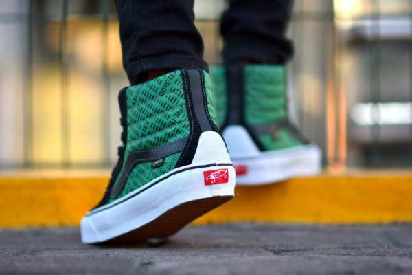 Giày Vans Sk8-Hi GTX 'Black Green' VN0A4P3HYJ71 - Ảnh 5