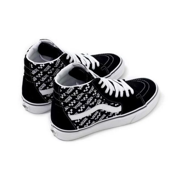 Giày Vans Sk8-Hi Logo Repeat 'Black True White' VN0A4U3CTEZ - Ảnh 8