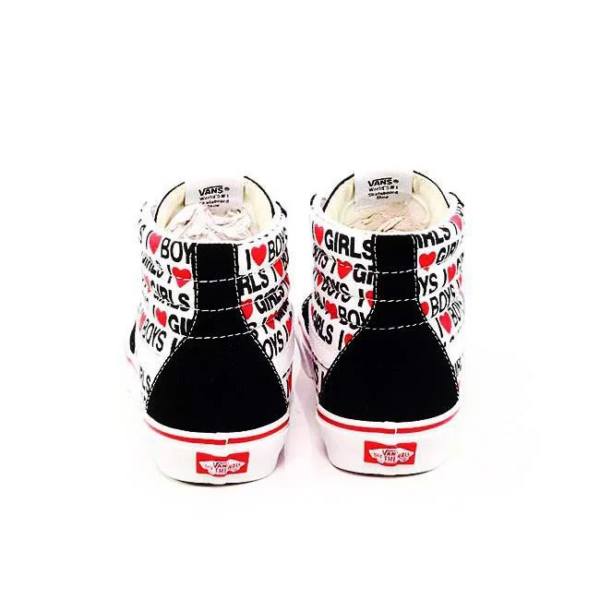 Giày Vans Wmns Sk8-Hi 'I Heart' VN0A4U3CWKU - Ảnh 6