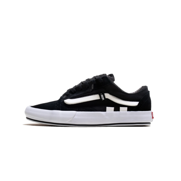 Giày Vans Old Skool CAP 'Black True White' VN0A4UUH6BT - Ảnh 2
