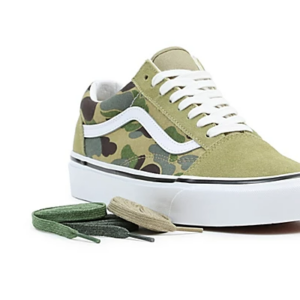 Giay Vans x BAPE Old Skool 36 DX Shoes 'Green' VN0A54F37BE