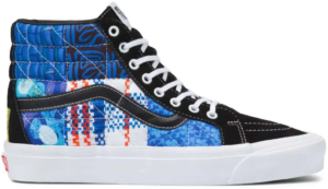 Giay Vans Sk8-Hi 38 DX x Sandy Liang 'Patchwork' VN0A54FB9ZP1