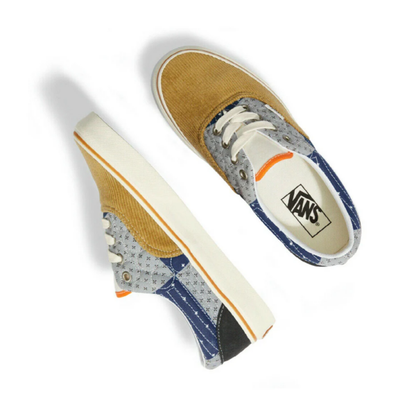 Giày Vans Era Quilted Mix Bandana 'Yellow Blue' VN0A5EFNBCK - Ảnh 5