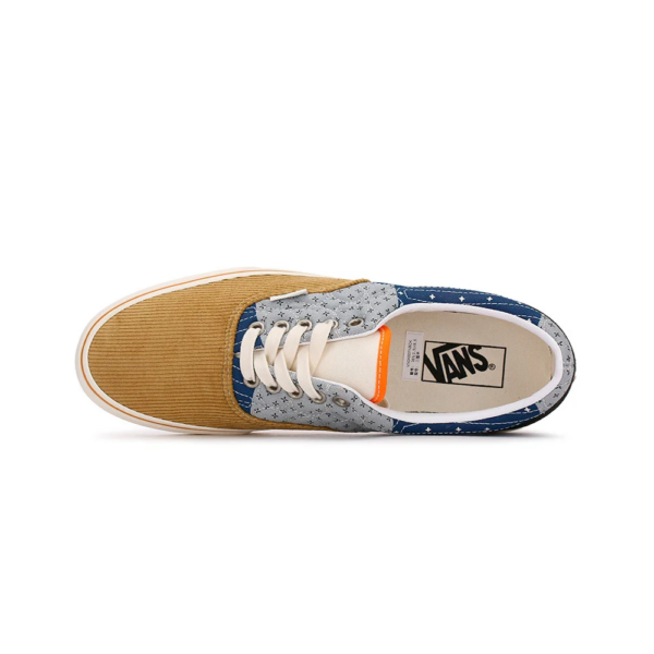 Giày Vans Era Quilted Mix Bandana 'Yellow Blue' VN0A5EFNBCK - Ảnh 6