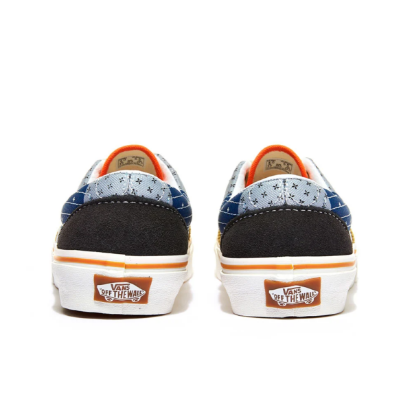 Giày Vans Era Quilted Mix Bandana 'Yellow Blue' VN0A5EFNBCK - Ảnh 7