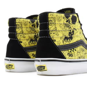 Giay Vans Skate Sk8-Hi x SpongeBob 'Black Yellow' VN0A5FCCZAU1