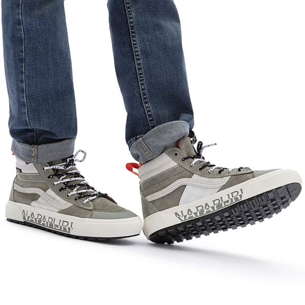 Giày Vans x Napapijri SK8-HI MTE-2 'Green' VN0A5HZZ8S8 - Ảnh 2