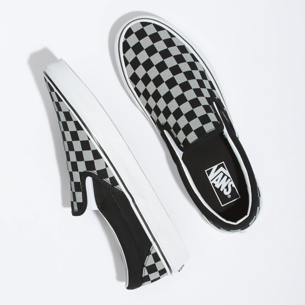 Giày Vans Classic Slip On 'Black Checkerboard' VN0A5JMHB9J - Ảnh 3
