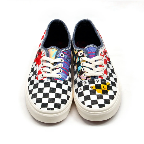Giày Vans Authentic Stranger Things 'Checkerboard' VN0A5JMPBO5 - Ảnh 3