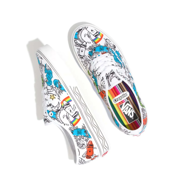 Giay Vans Authentic x Crayola 'Multicolour' VN0A5KRDARE