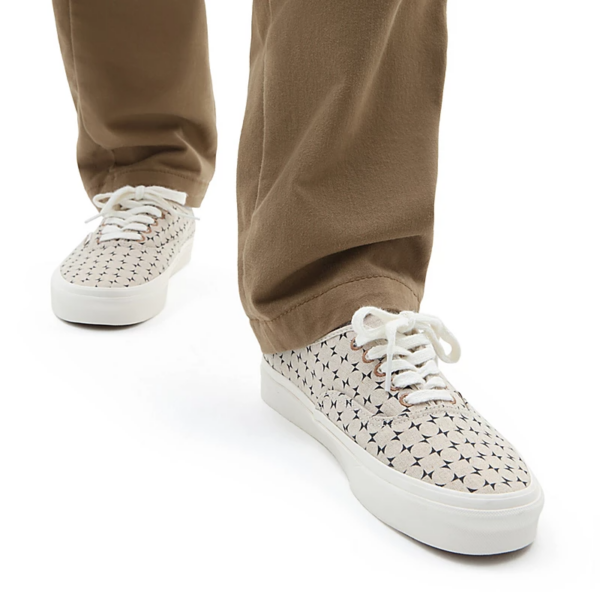 Giày Vans Authentic Theory Checkerboard 'Beige' VN0A5KRDNVY - Ảnh 2