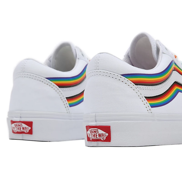 Giày Vans Pride Old Skool 'White' VN0A5KRFB5U - Ảnh 3