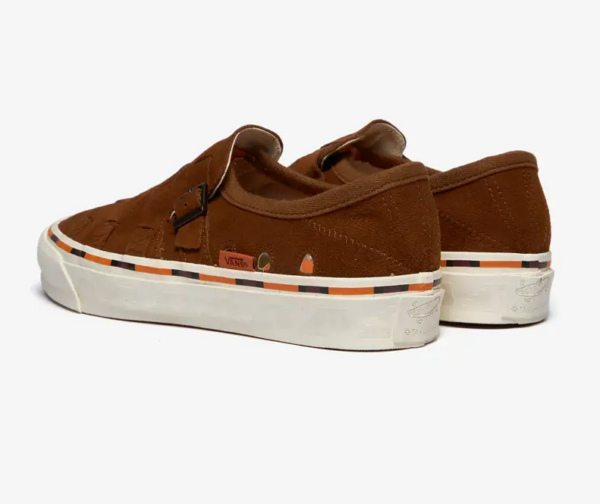 Giày Vans Taka Hayashi x Vault OG TH Style 47 Huarache LX 'Brown' VN0A5KXN5O4 - Ảnh 3