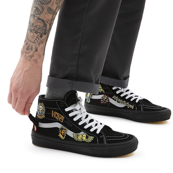 Giay Vans Skate Sk8-hi Decon 'Black' VN0A5KYBBKA