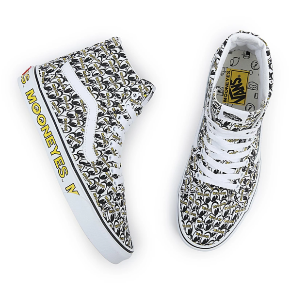 Giay Vans Mooneyes Sk8-hi 'White' VN0A7Q5N6M5