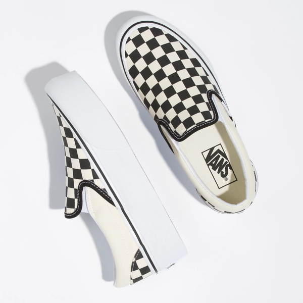 Giày Vans Classic Slip on Stackform 'Checkerboard' VN0A7Q5RTYQ - Ảnh 3