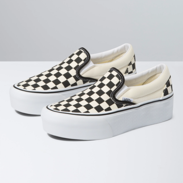Giày Vans Classic Slip on Stackform 'Checkerboard' VN0A7Q5RTYQ - Ảnh 2
