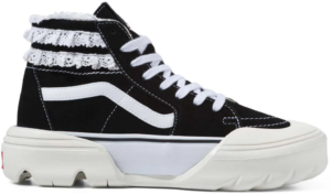 Giay Vans Sk8-Hi Tapered Modular x Sandy Liang 'Black' VN0A7Q5TB7C