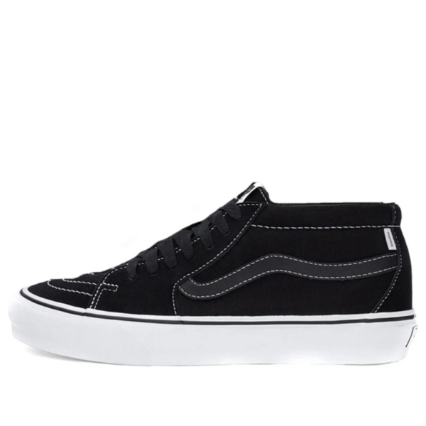 Giày Vans JJJJound x Sk8-Mid Vault LX 'Black' VN0A7TNH2D9 - Ảnh 2