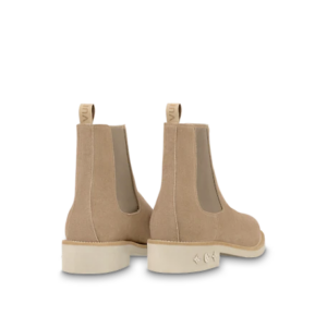 Alternative view of Giày Louis Vuitton Charonne Chelsea Boots Beige 1A9HLZ