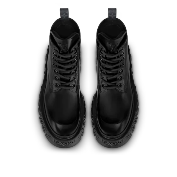Giày Louis Vuitton LV Baroque Ranger Boots 'Black' 1AAH5U - Ảnh 4