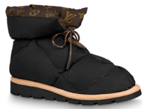 Giày Louis Vuitton Pillow Comfort Ankle Boots Black 1A8T3F