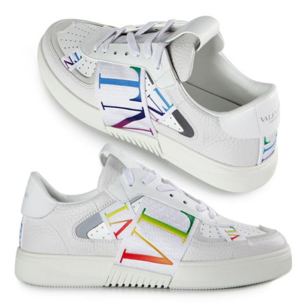 Giày Valentino Low-Top VL7N White Multicolor VY2S0C58-GWJ-2QM - Ảnh 6