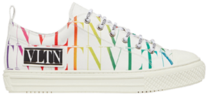 Giày Valentino Giggies Low 'VLTN Times Allover Print White Multi' VY2S0D57WEF-08V