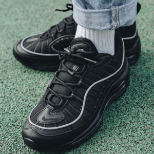 Alternative view of Giày Nike Air Max 98 'Black Smoke Grey' CI3693-002