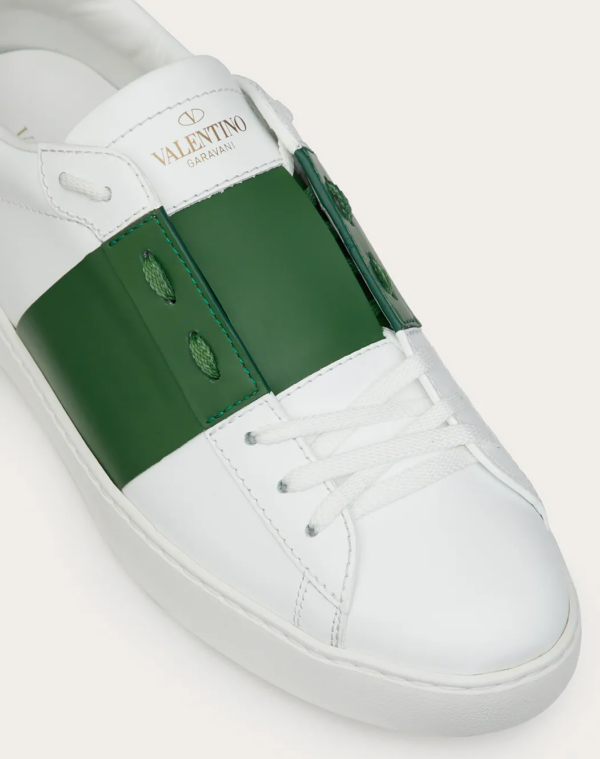 Giày Valentino Open Smooth Sneaker VY0S0830BLUN32 - Ảnh 5