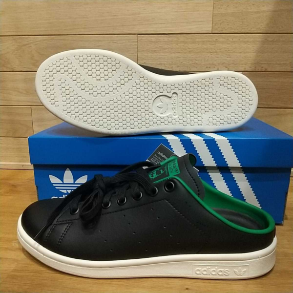 Giày Adidas Stan Smith Mule 'Black Green' FX5858 - Ảnh 3