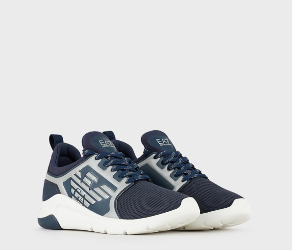 Giày Armani A-Racer Reflex Sneakers 'Navy Grey' X8X057XCC551M506 - Ảnh 4