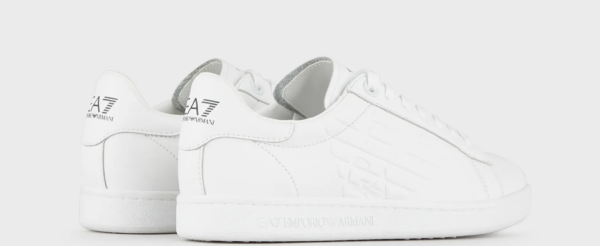 Giày Armani Classic New CC Sneakers 'White' X8X001XCC51100001 - Ảnh 3