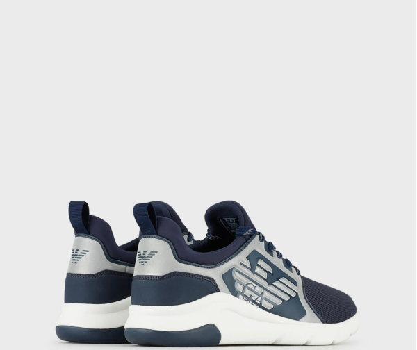 Giày Armani A-Racer Reflex Sneakers 'Navy Grey' X8X057XCC551M506 - Ảnh 2