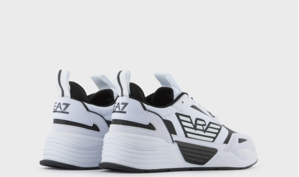 Giày Armani Ace Runner Sneakers 'Black White' X8X070XK1651Q491 - Ảnh 3