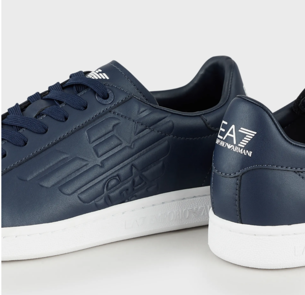 Giày Armani Classic New CC Sneakers 'Navy Blue' X8X001XCC51100285 - Ảnh 2