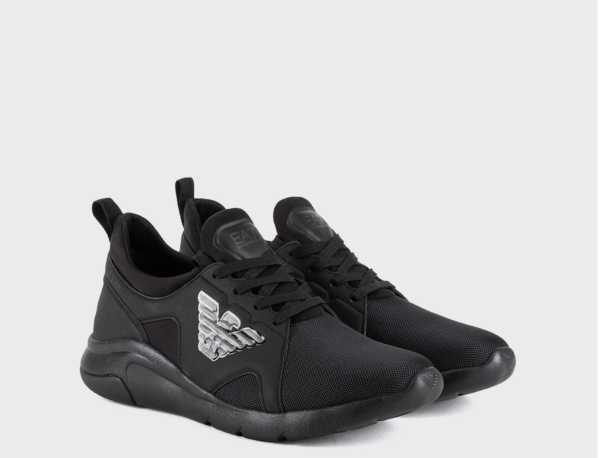 Giày Armani A-Racer Sneakers 'Black' X8X056XCC561M619 - Ảnh 2