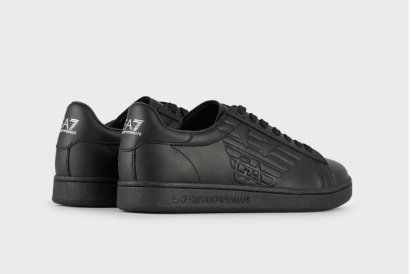 Giày Armani Classic New CC Sneakers 'Triple Black' X8X001XCC511A083 - Ảnh 3